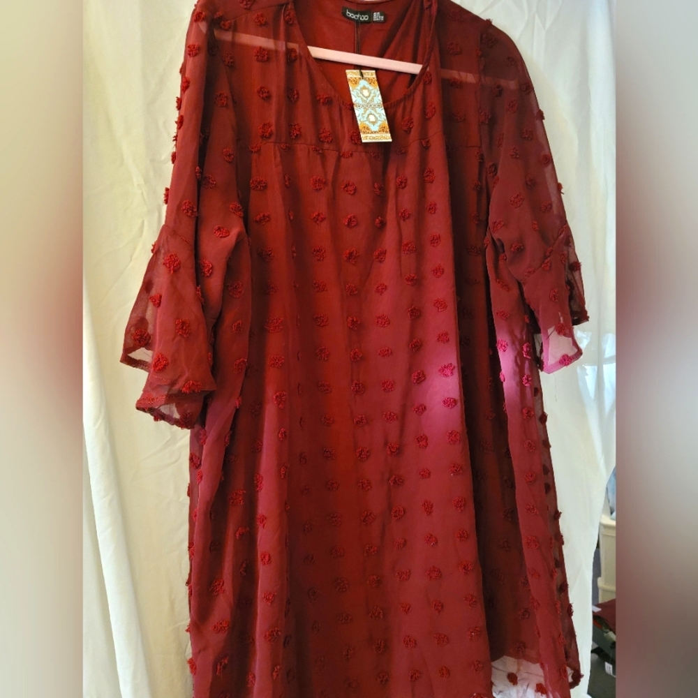 Boohoo swing dress